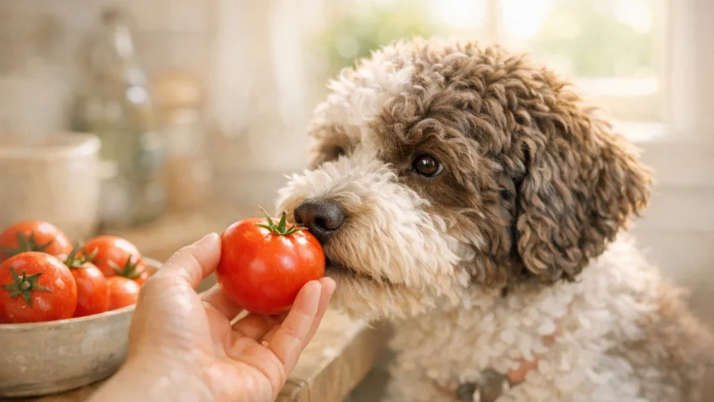 can dogs eat tomatoes
