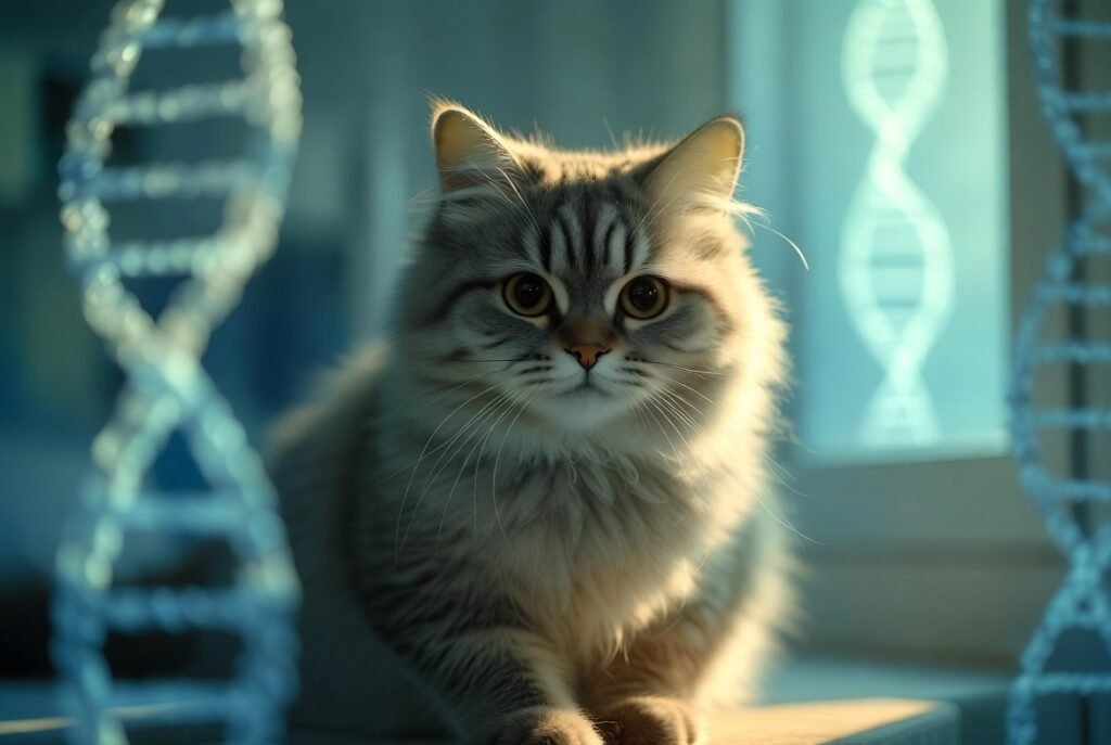 Immunodeficiency virus in cats