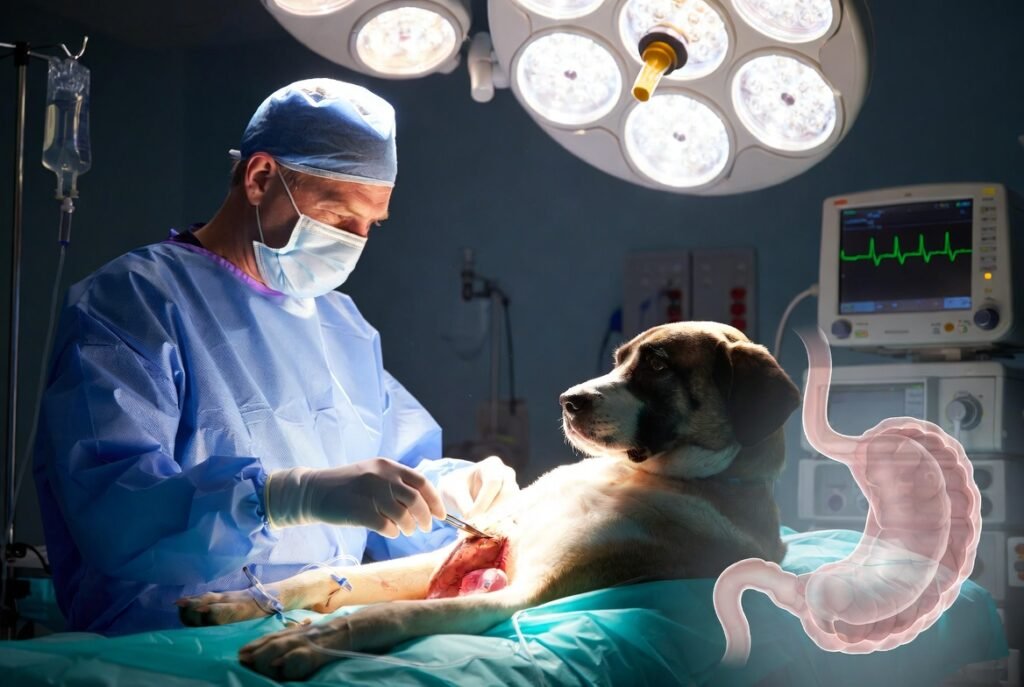 bloat surgery in dogs