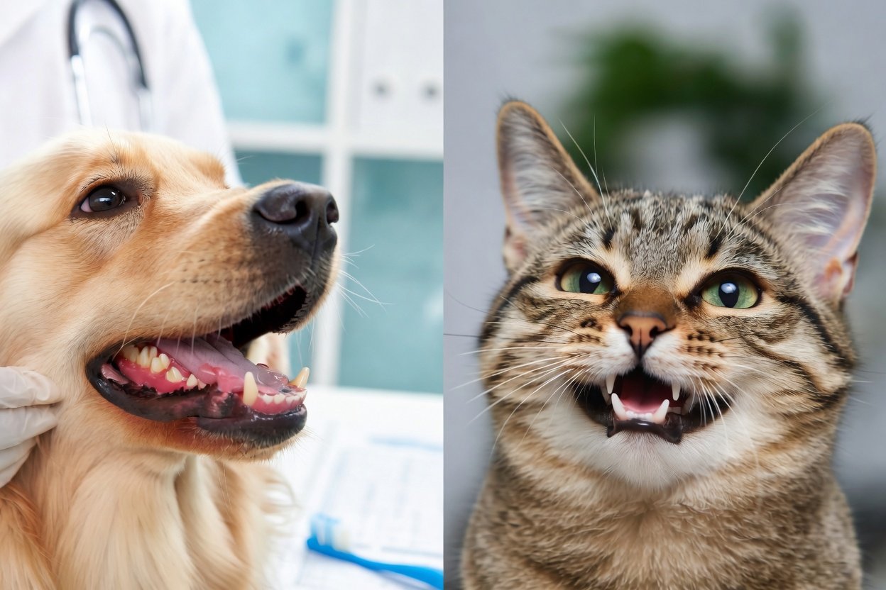swollen gums in pets
